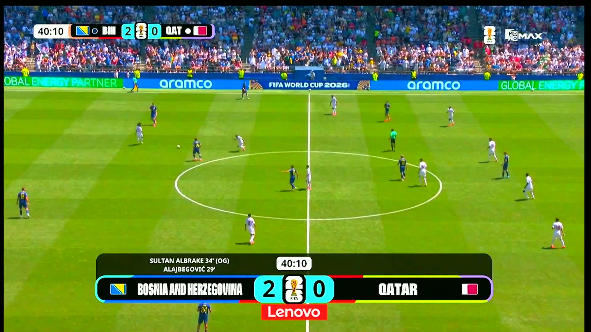 ประตู 2-1 | Bosnia and Herzegovina vs Qatar [25 June 2026]