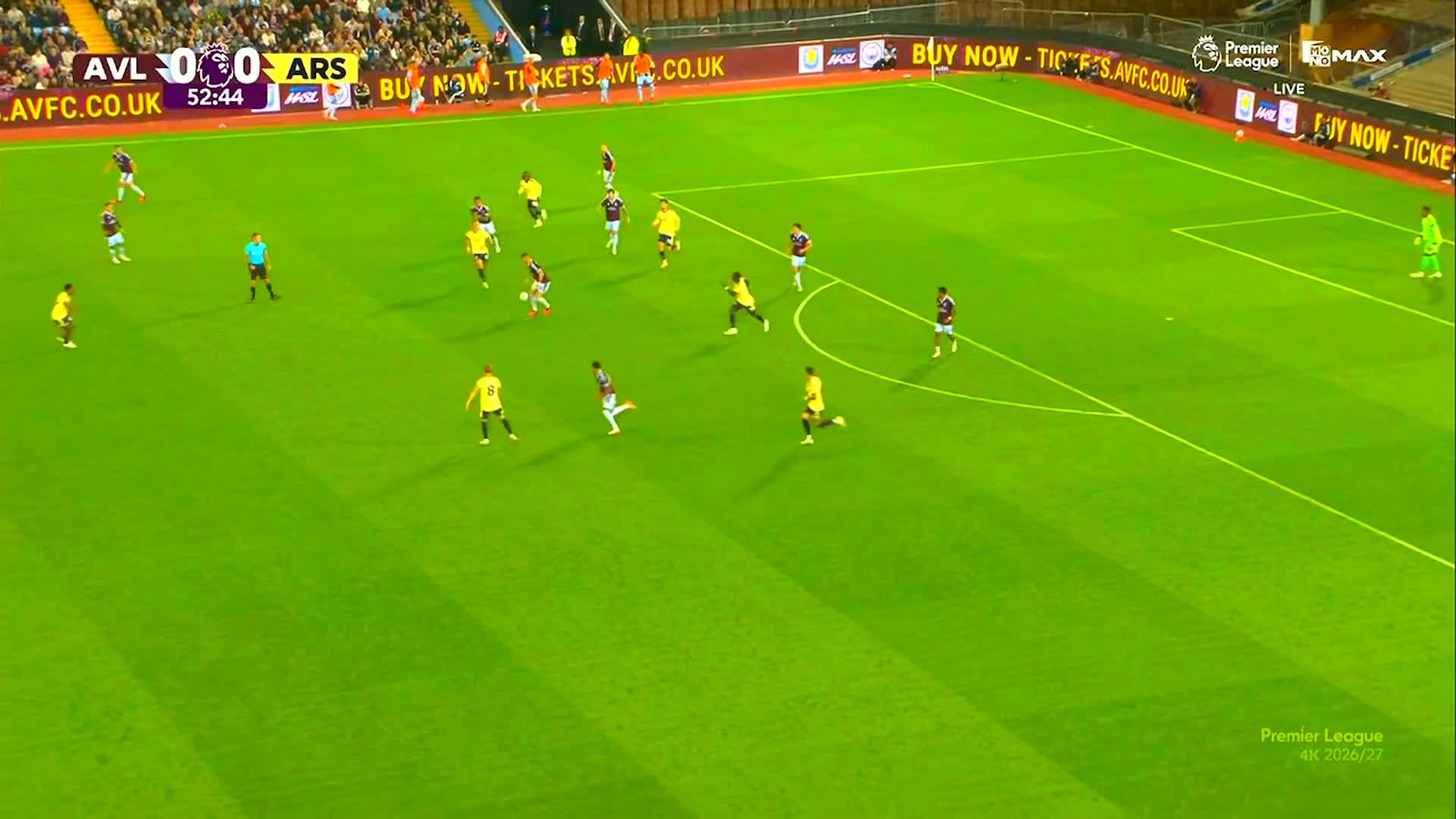 ประตู 0-1 | แอสตัน วิลล่า vs อาร์เซนอล [01 September 2026]