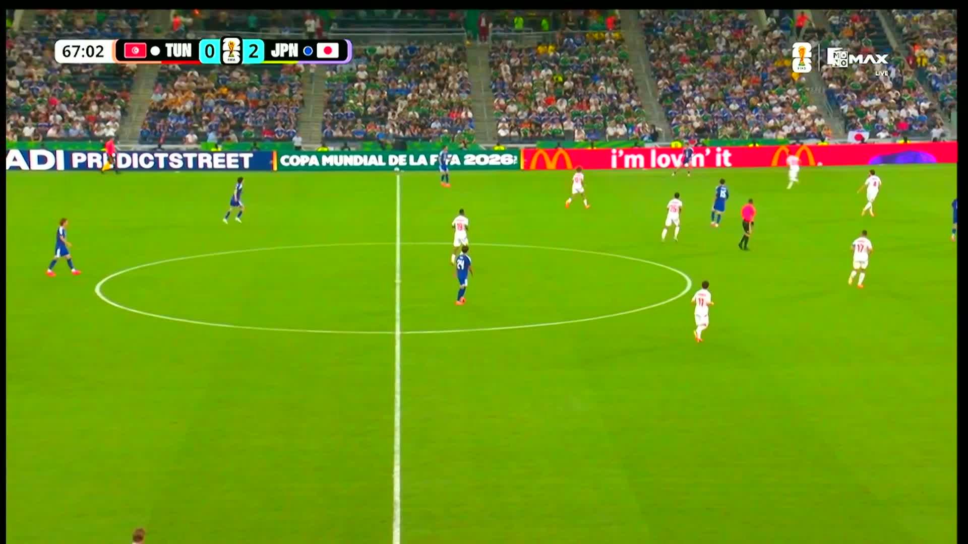 ประตู 0-3 | Tunisia vs Japan [21 June 2026]