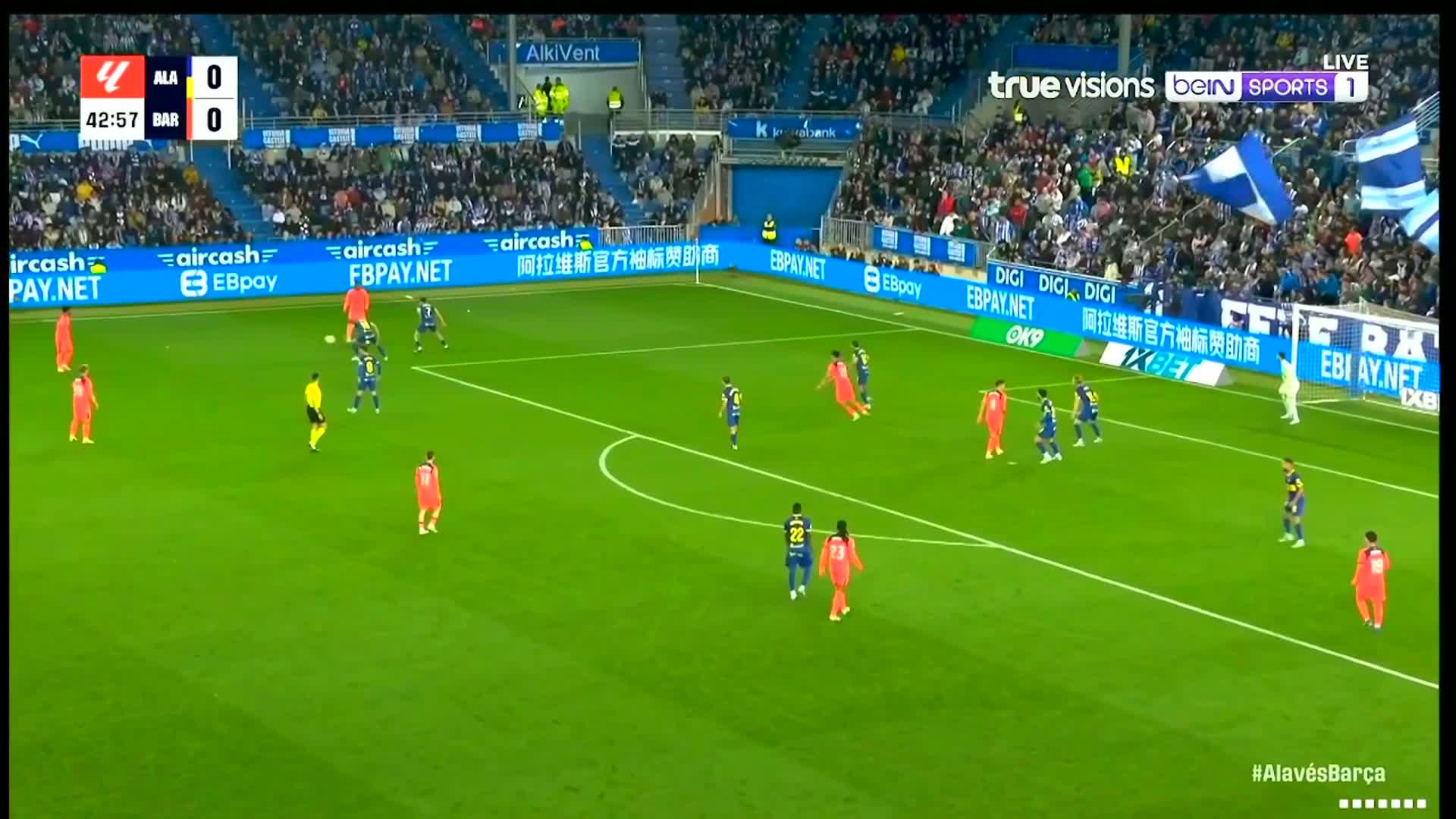 ประตู 1-0 | เดปอร์ติโบ อลาเบส vs เอฟซี บาร์เซโลน่า [14 May 2026]