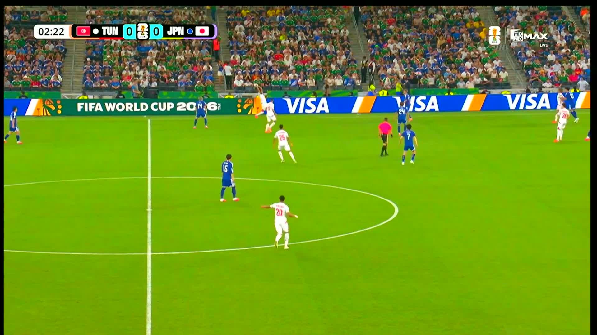 ประตู 0-1 | Tunisia vs Japan [21 June 2026]