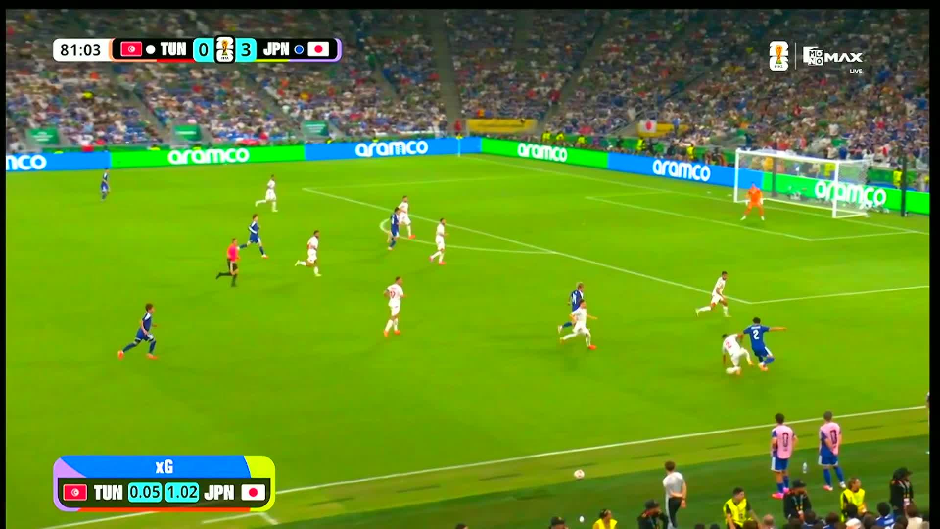 ประตู 0-4 | Tunisia vs Japan [21 June 2026]